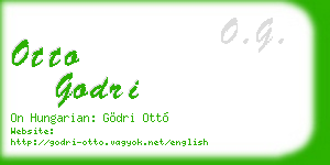 otto godri business card